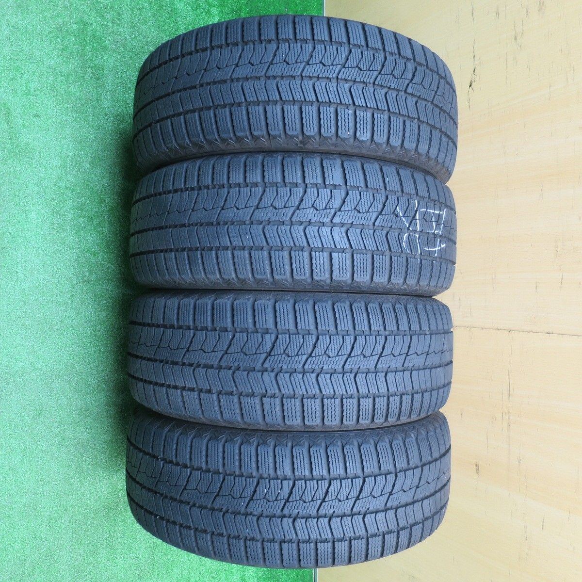  バリ溝 23年 キレイ 9分 スタッドレス 205 55 R 16 トーヨー オブザーブ GIZ 2 MiD シュナイダー 16インチ PCD 114 3 5 H ス 16インチ タイヤ ホイールセット