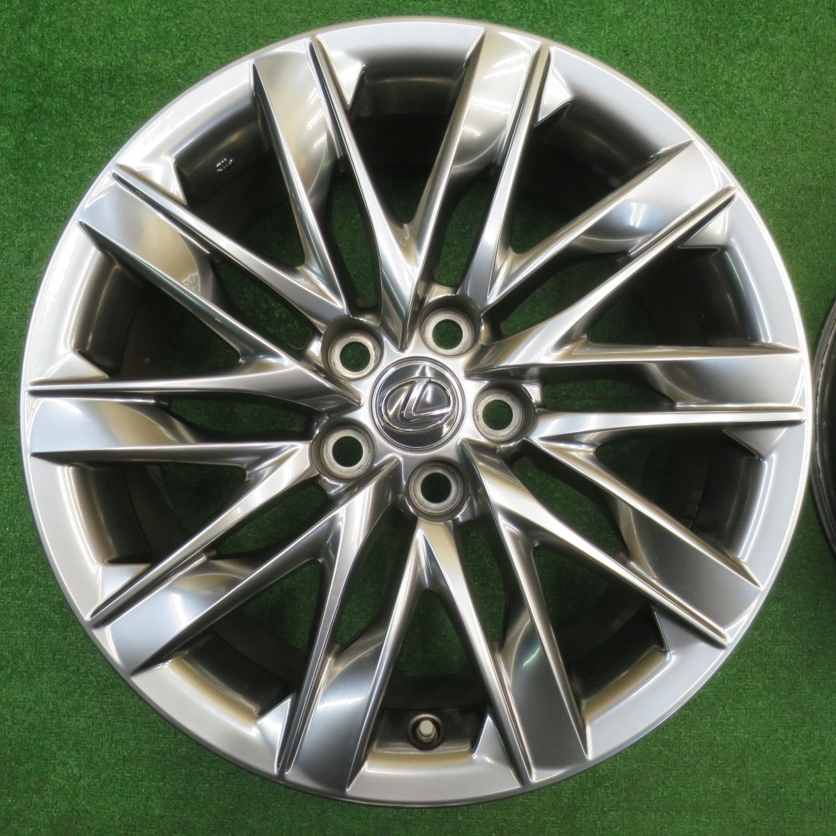  キレイ レクサス LS バージョンL ホイール 19インチ 19 8 J PCD 120 5 H ホ 19インチ ホイール