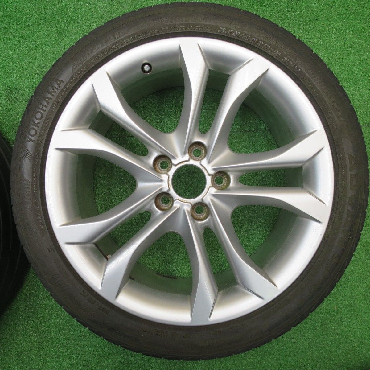 4本価格 アウディ S 4 A 5 245 40 R 18 ヨコハマ アドバン スポーツ V 105 18インチ PCD 112 H ノ