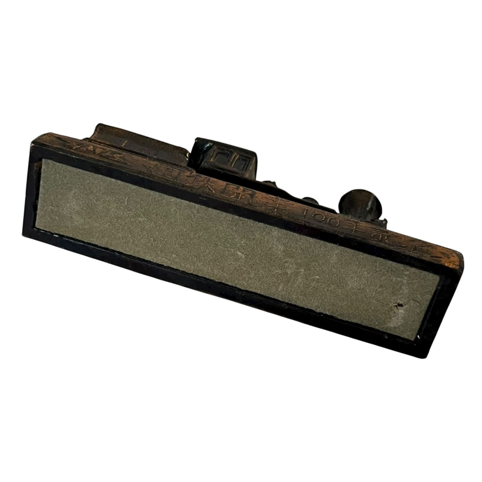 中古○国鉄開業100年記念 蒸気機関車文鎮 SL弁慶号 辨慶 ペーパー