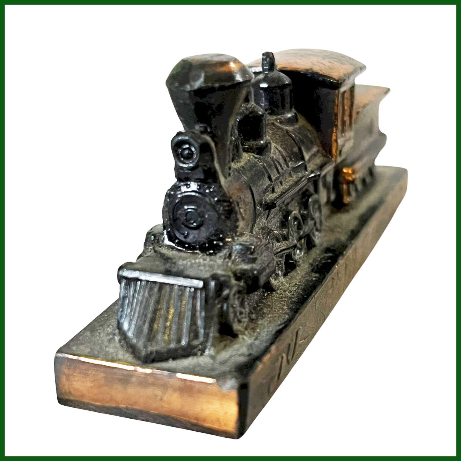 中古○国鉄開業100年記念 蒸気機関車文鎮 SL弁慶号 辨慶 ペーパー