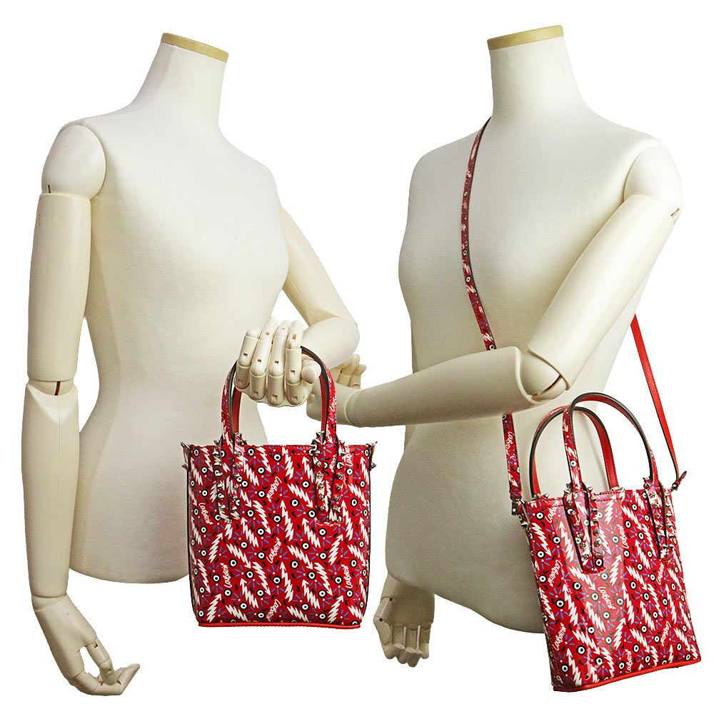 クリスチャンルブタン Cabata N/S カバタ ミニ ギンザナ 2WAY