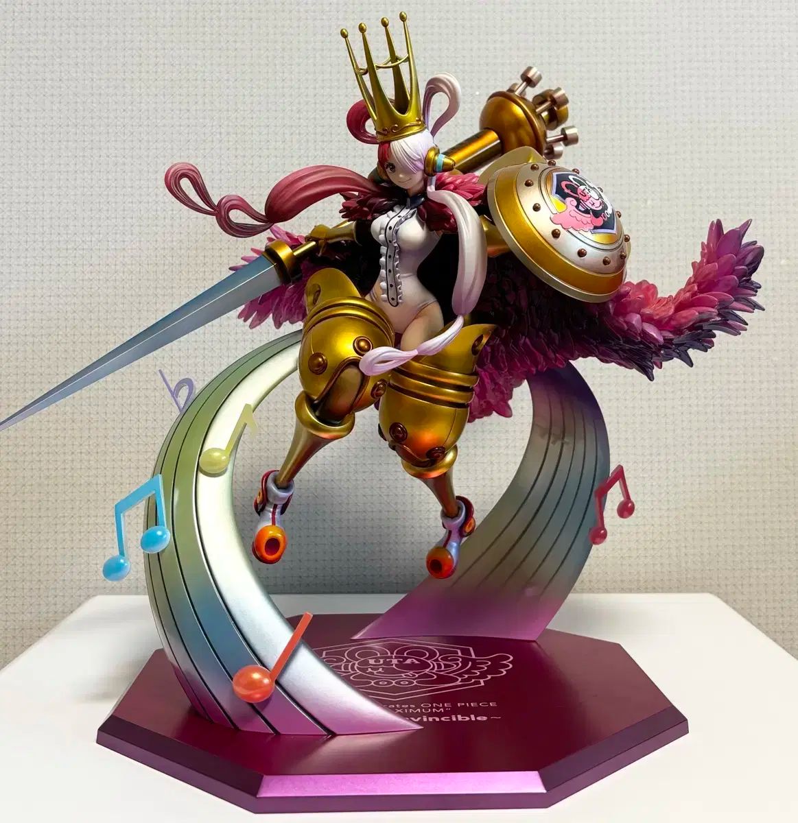 POP マキシマム ウタ ONE PIECE レジン フィギュア メガハウス フィルム レッド シャンクス