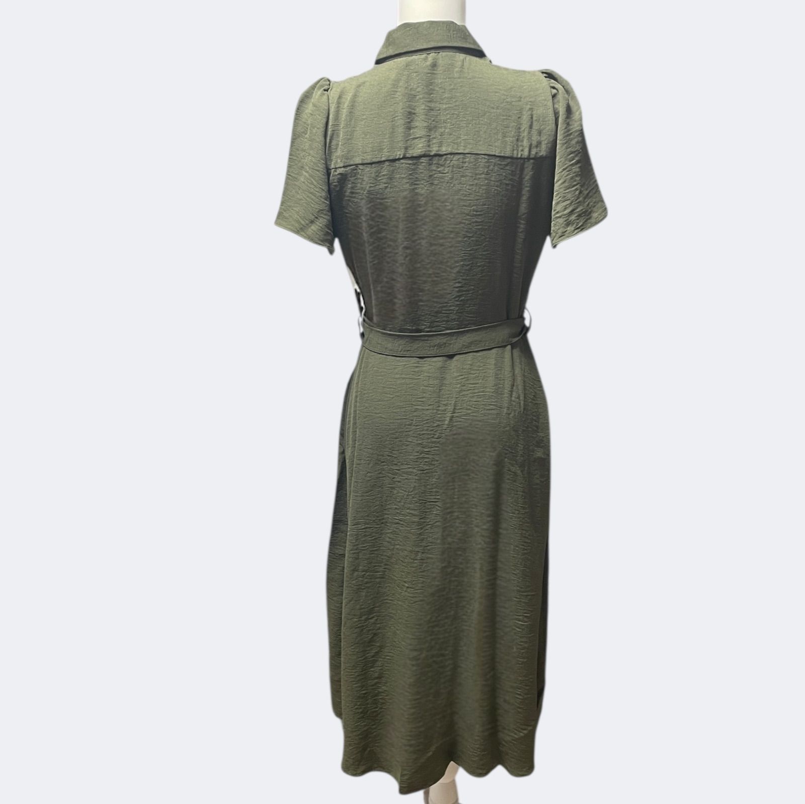 スタイリッシュ大人シャツワンピース