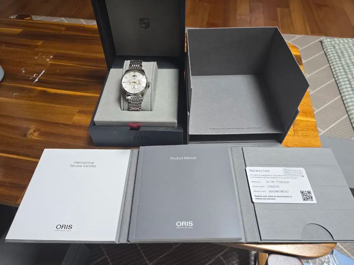  ORIS オリス アトリエ ムーンフェイズ 自動巻き時計 腕時計(アナログ)