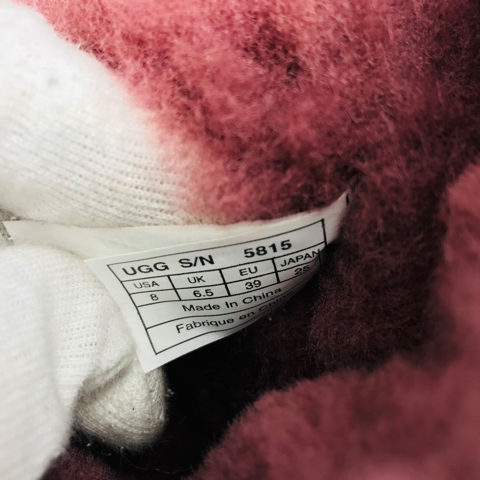 ムートンブーツ