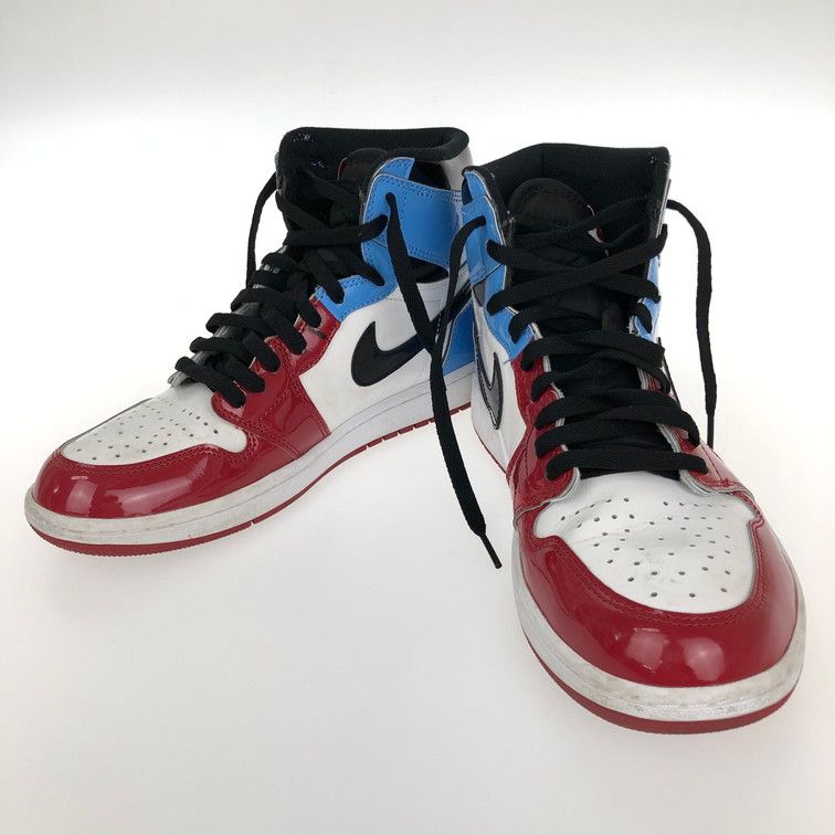 品 NIKE ナイキ CK5666-100 AIR JORDAN 1 HIGH OG FEARLESS 靴 スニーカー ホワイト レッド ブルー ブラック ハイカット エアジョーダン 160-241211-SY-06-iwa