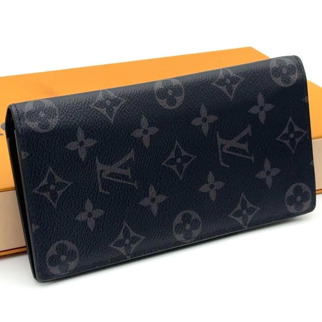 最高級美品・新型】ルイヴィトン モノグラムエクリプス ブラザ 長財布