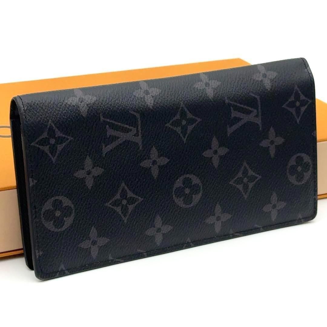 最高級美品・新型】ルイヴィトン モノグラムエクリプス ブラザ 長財布