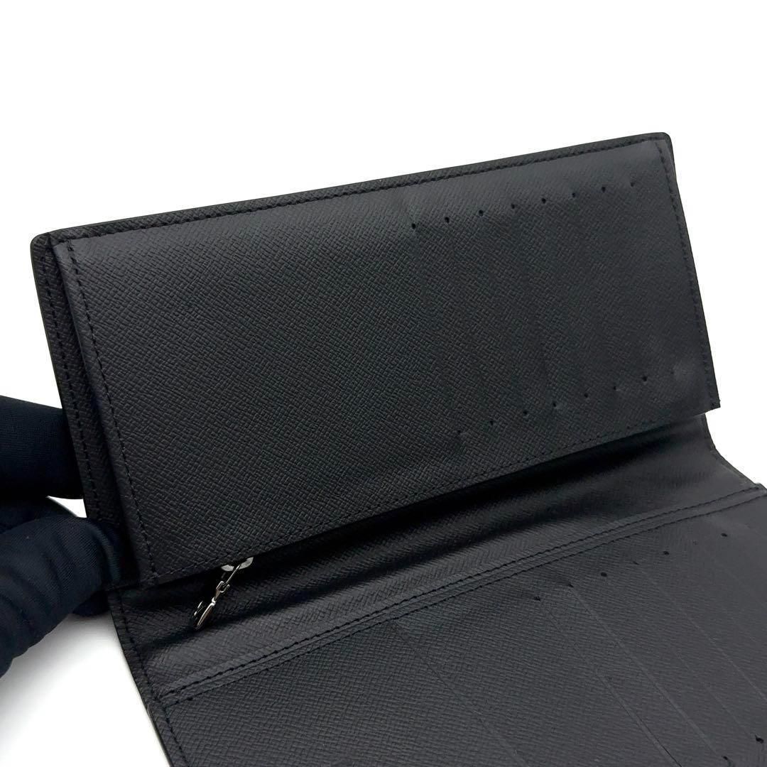 【新品に近い】ルイヴィトン モノグラムエクリプス ブラザ NM 長財布 黒 LOUIS VUITTON ヴィトン 財布 長財布 ルイヴィトン財布