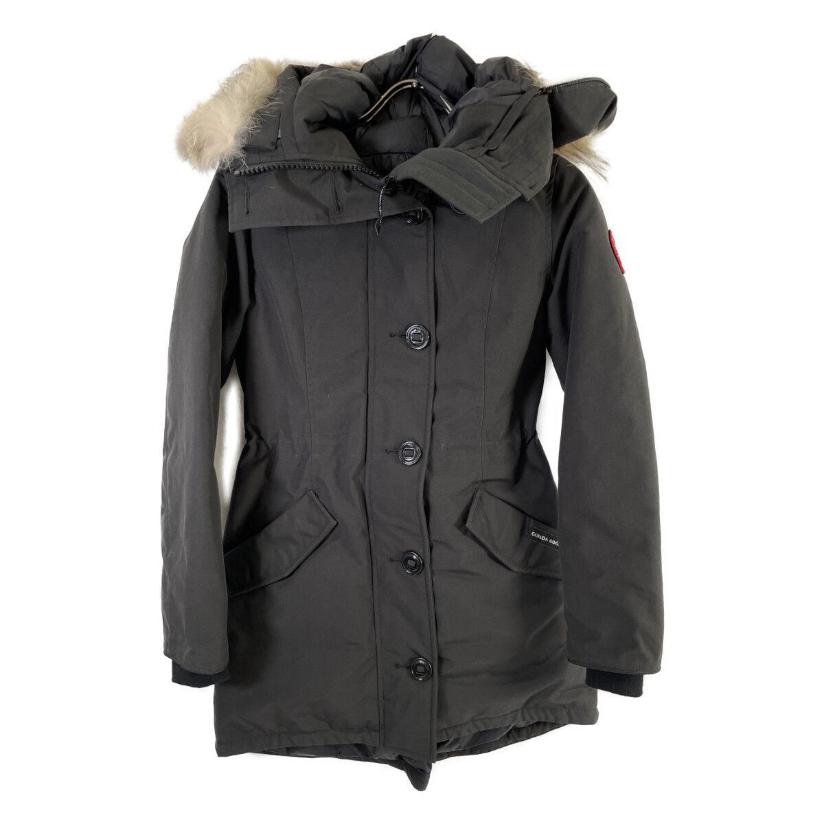 CANADA GOOSE カナダグース 2580LA ﾌﾞﾗｯｸ ROSSCLAIR PARKA ﾛｽｸﾚｱﾊﾟｰｶｰ  