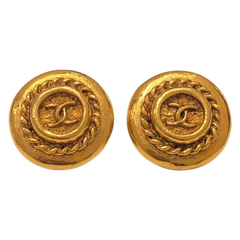 シャネル CHANEL ココマークイヤリング ゴールド メタル
