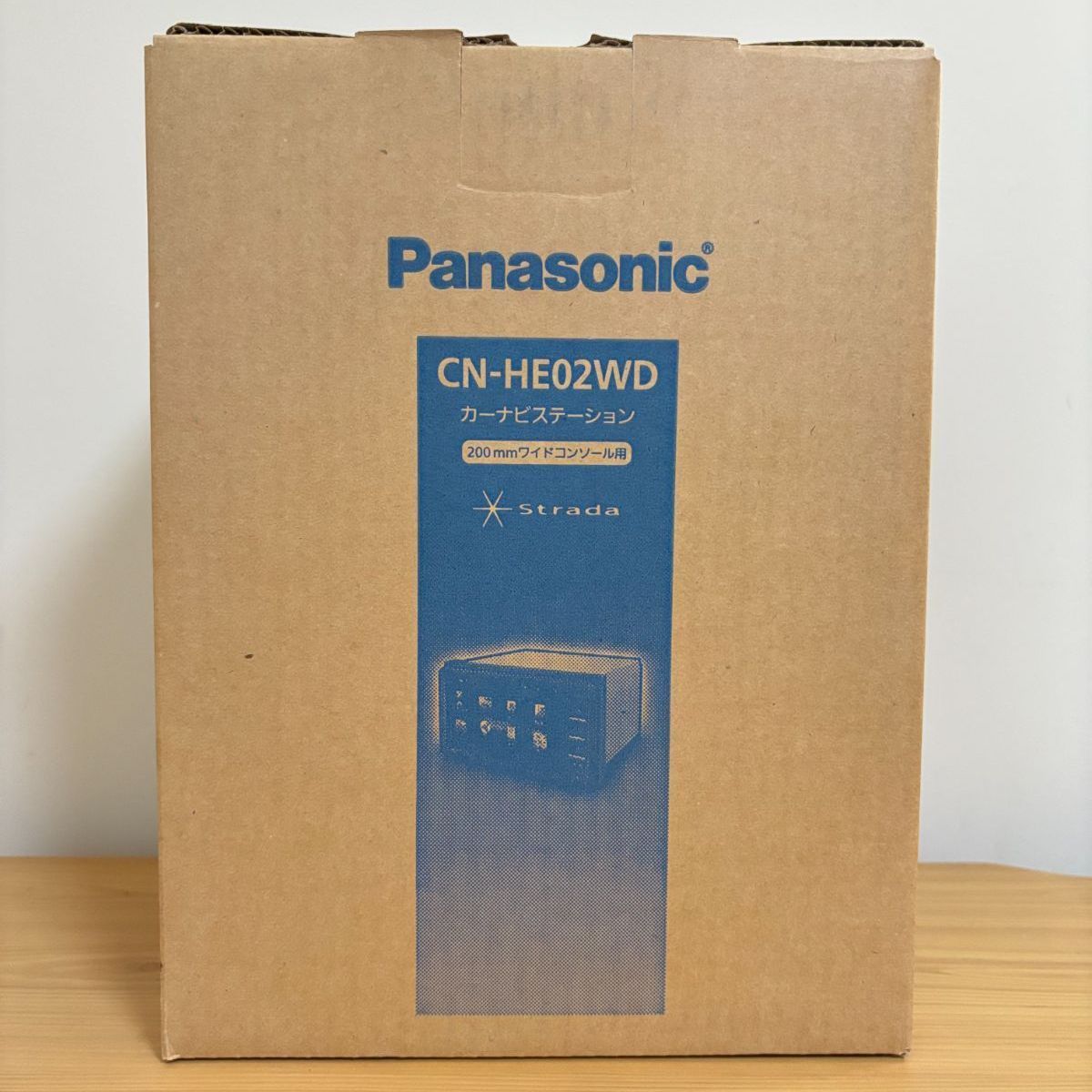 パナソニック カーナビ ストラーダ Panasonic CN-HE02WD 7型 200mm ワイドHD画質 地デジ DVD CD SD Bluetooth 車 ナビ S01