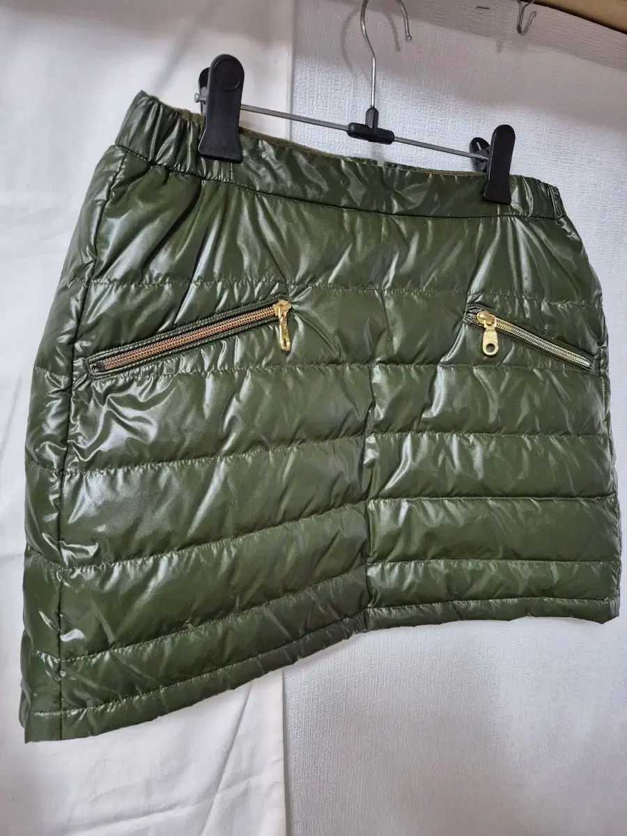 キルティング ミニスカート