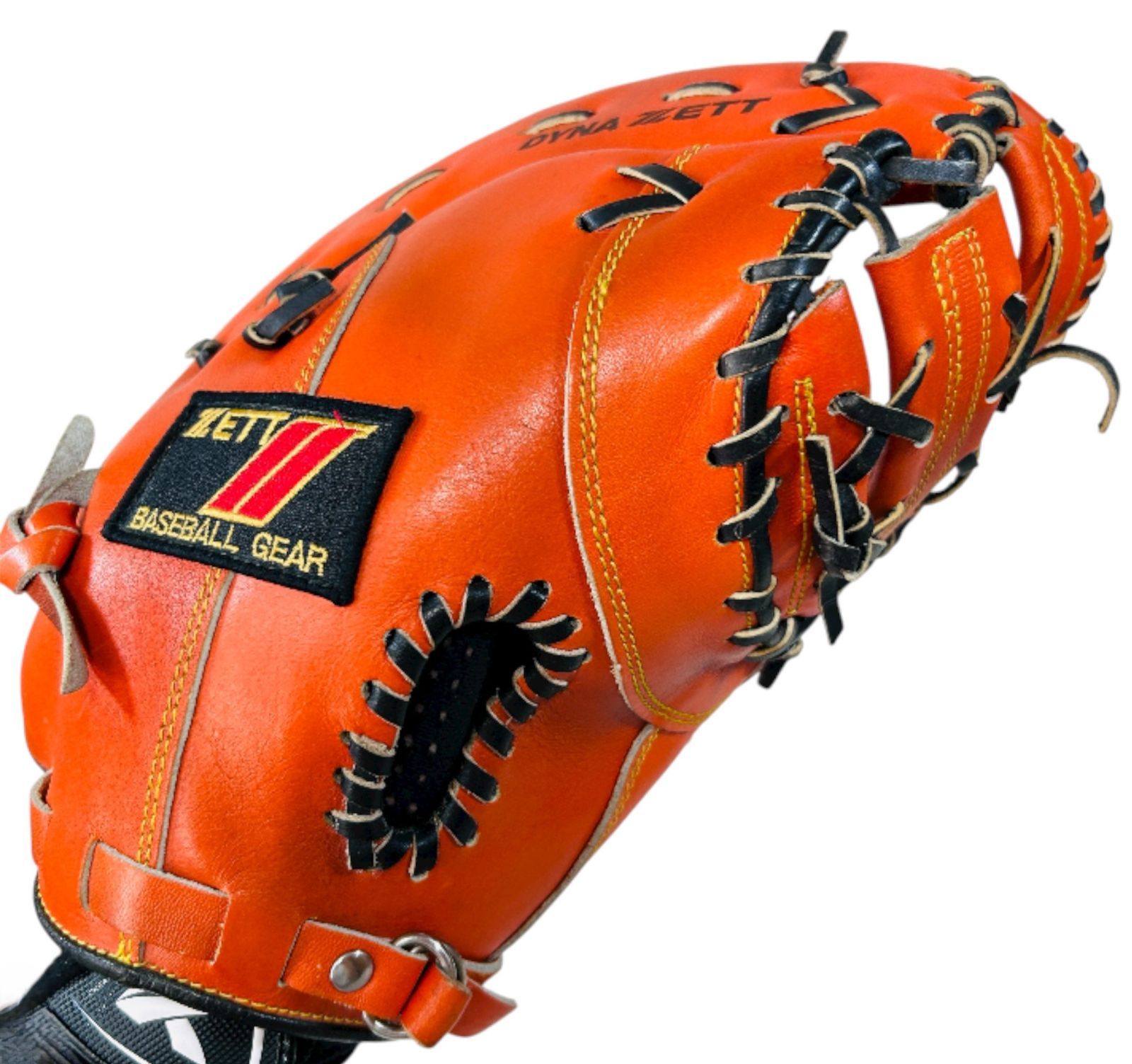 ZETT 一般軟式用 ESTEEMA-Ⅱ ファーストミット BRF-303 右投げ 野球 FINGER FIXER DYNA 旧ラベル