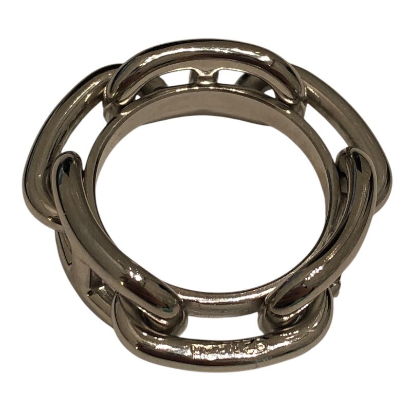 エルメス HERMES ルガデ スカーフリング シルバー メタル ユニセックス リング 指輪