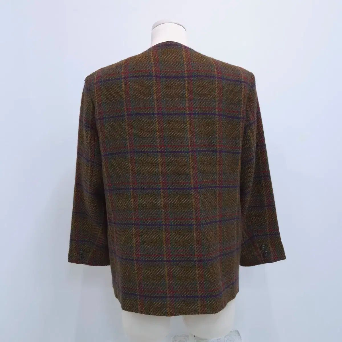 PIGEON HEART ウール チェック ジャケット GULLKHAN_COM