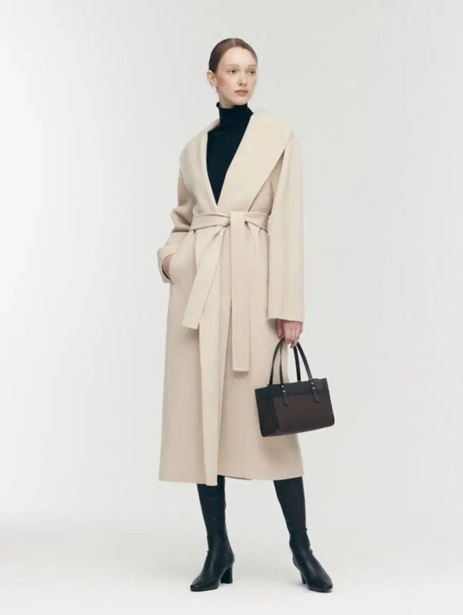 シエ ハイム ショール カラ コート マキシ 598 000