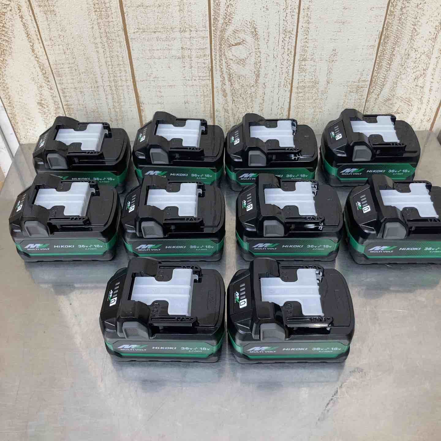メーカー純正 ハイコーキ HIKOKI 旧 日立工機 リチウムイオンバッテリー 36V 2.5Ah BSL36A18X 10点 純正品 柏店