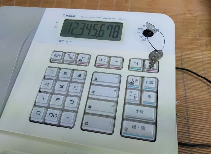 カシオレジスター SE-G1