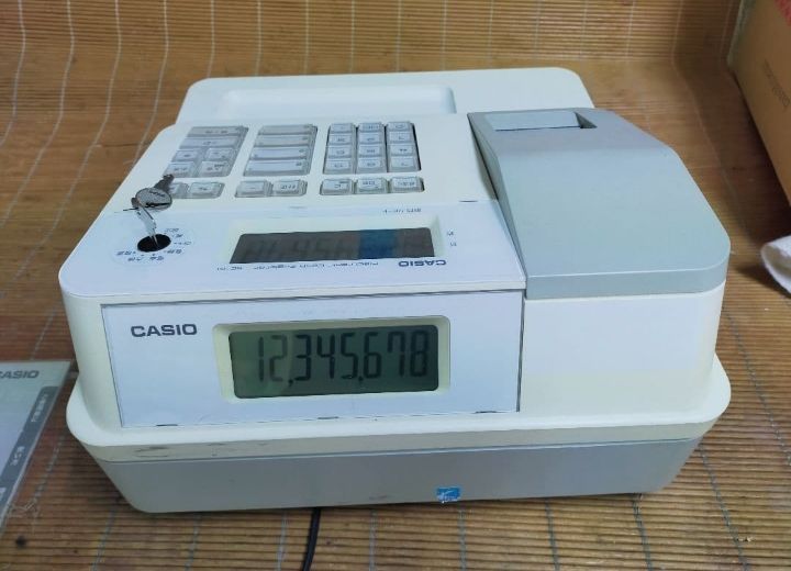 カシオレジスター　SE-G1　中古品　人気機種感熱紙　送料無料　617706 カシオレジスター SE-G1 中古品 人気機種感熱紙 送料無料 617706