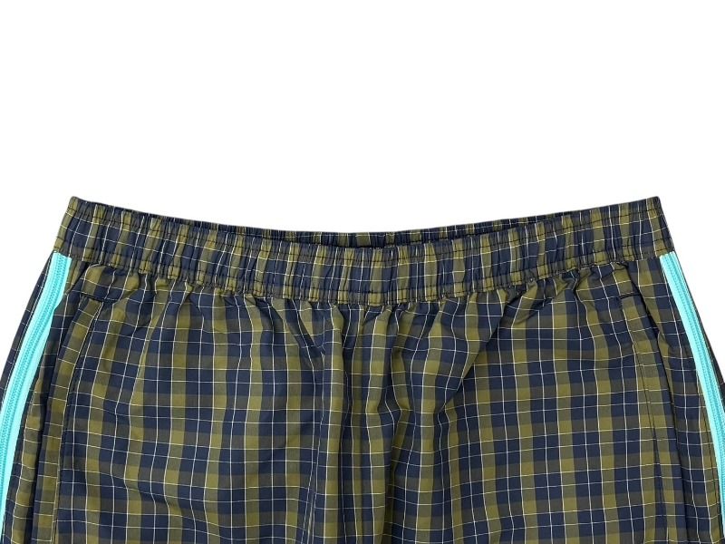 Supreme シュプリーム Warm Up Pant プラッドウォームアップパンツ 25 FW ネイビー イエロー ミニチェック柄 サイズM 4 b 008130