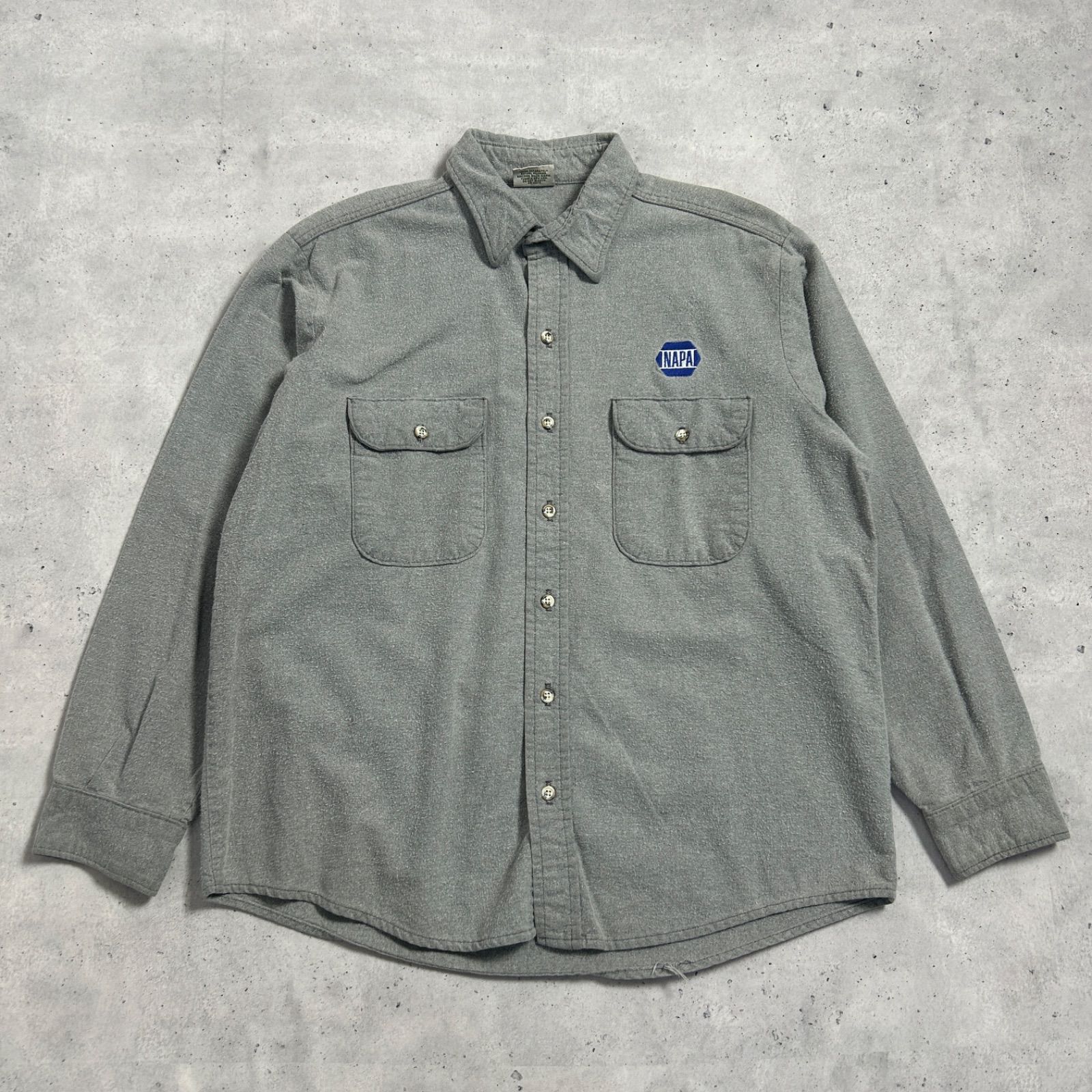 デッドストック】90年代アメリカ製ファイブブラザーシャモアフランネル