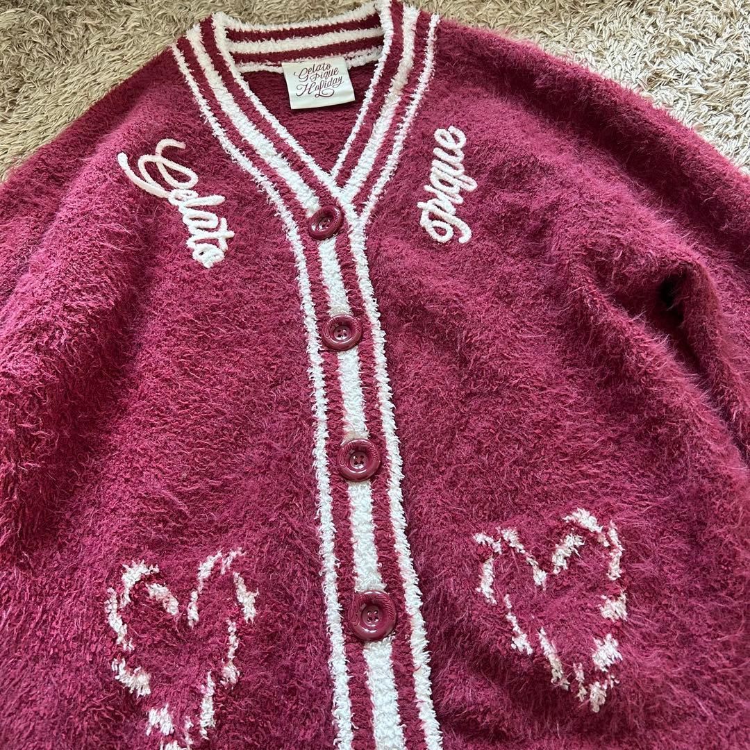 gelatopique /ジェラートピケ 【HOLIDAY】フェザーカーディガン ジェラートピケ gelato pique 【HOLIDAY】フェザーカーディガン （OWHT