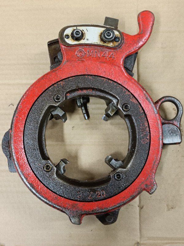  レッキスREX MN 44 ダイヘッド ２ 1 2～3 動作未 のため 扱い 旋盤用チャック 生爪 切削 切断 穴あけ