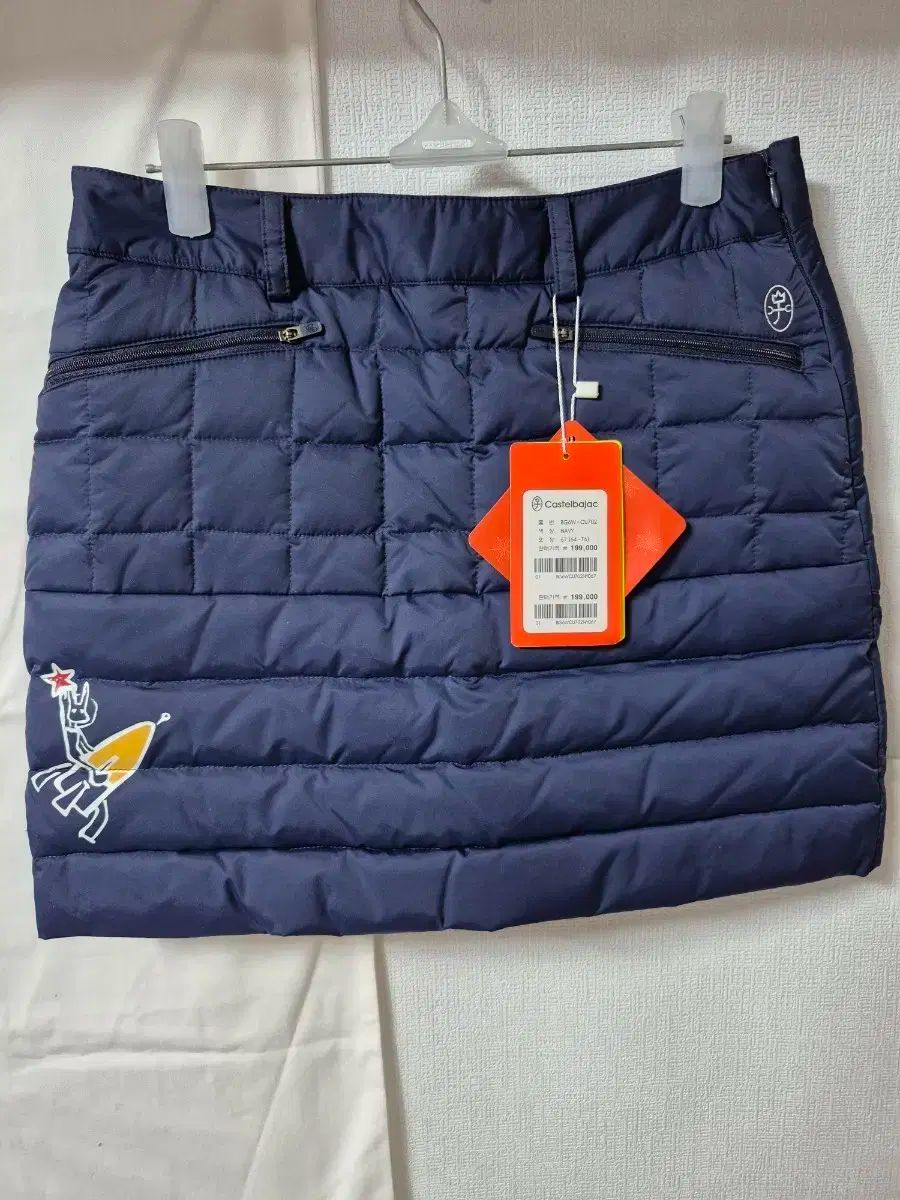カステルバジャック キルティング ミニスカート ネイビー 67