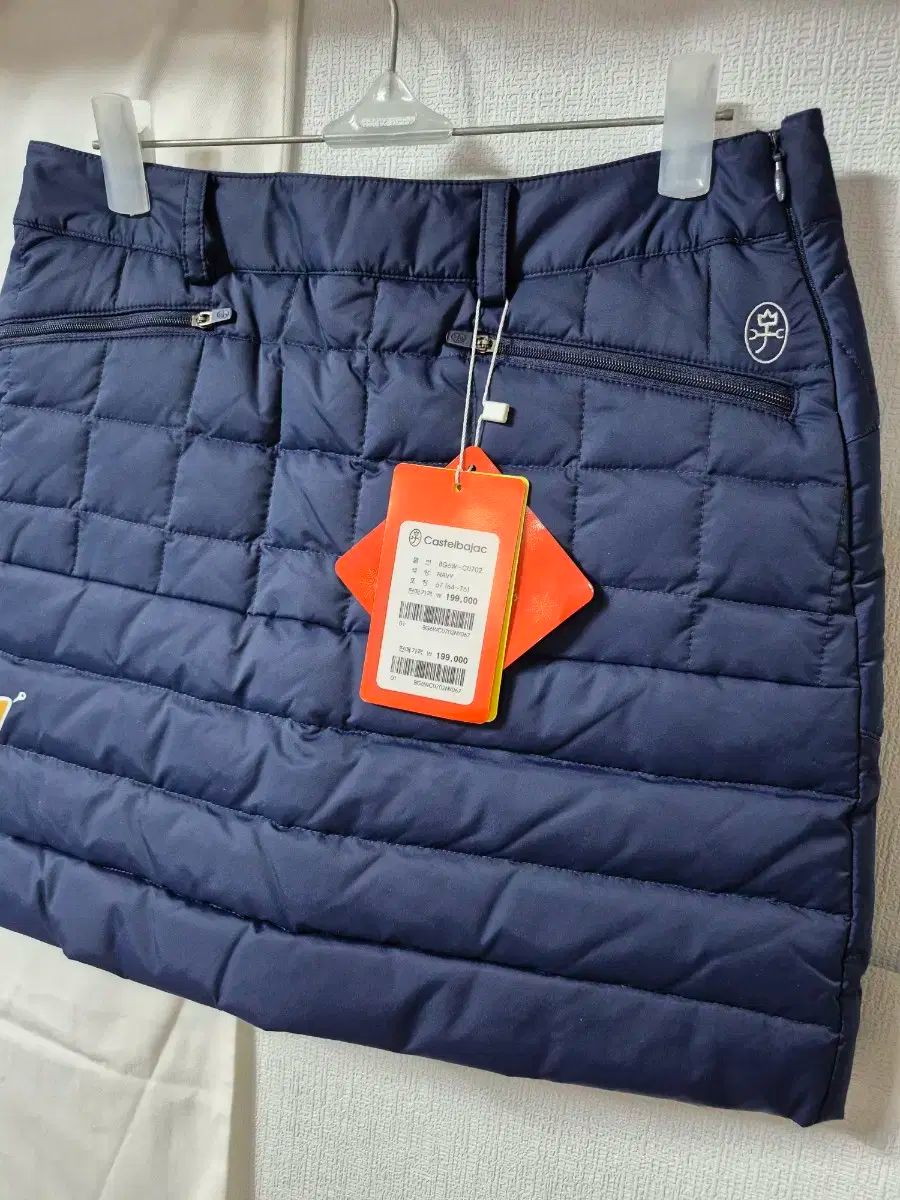 カステルバジャック キルティング ミニスカート ネイビー 67