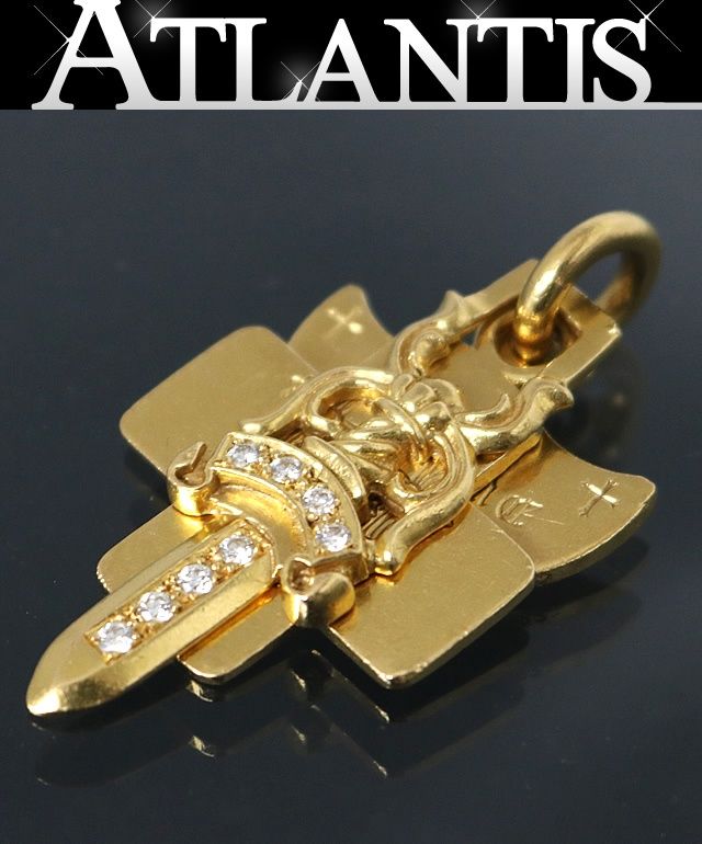 CHROME HEARTS（クロムハーツ） スリートリンケッツ パヴェ CHROME HEARTS 銀座店 クロムハーツ 22K スリートリンケッツ パヴェ