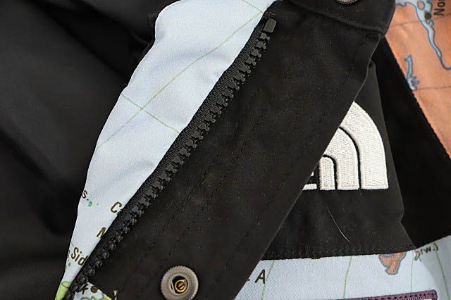 【中古】シュプリーム × ノースフェイス 14SS Expedition Coaches Jacket 地図 コーチ ジャケット NP01440 M 251102 シュプリーム SUPREME ×THE NORTH FACE ノースフェイス 14SS