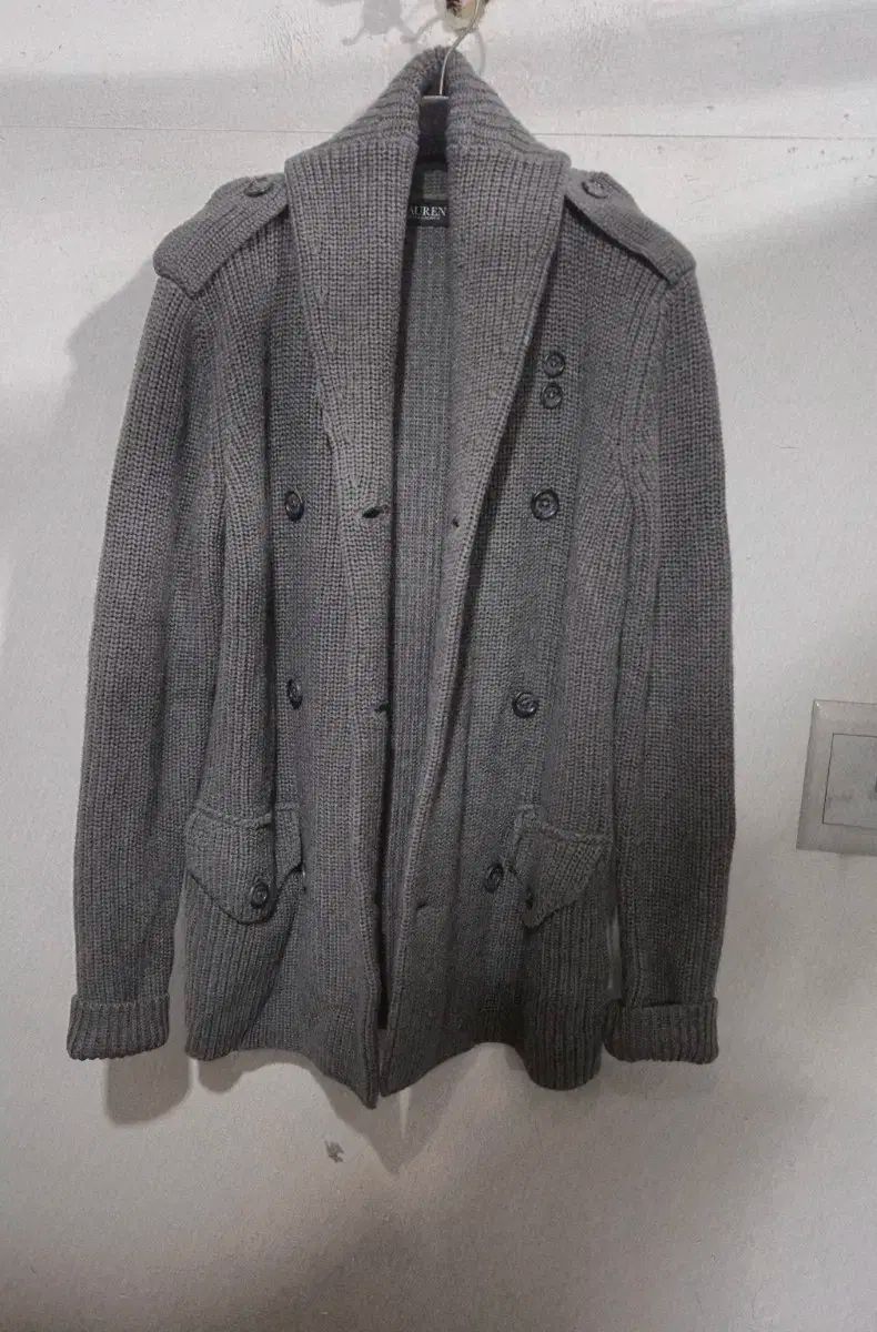 ポロ ラルフローレン ダブルブレスト ニット コート