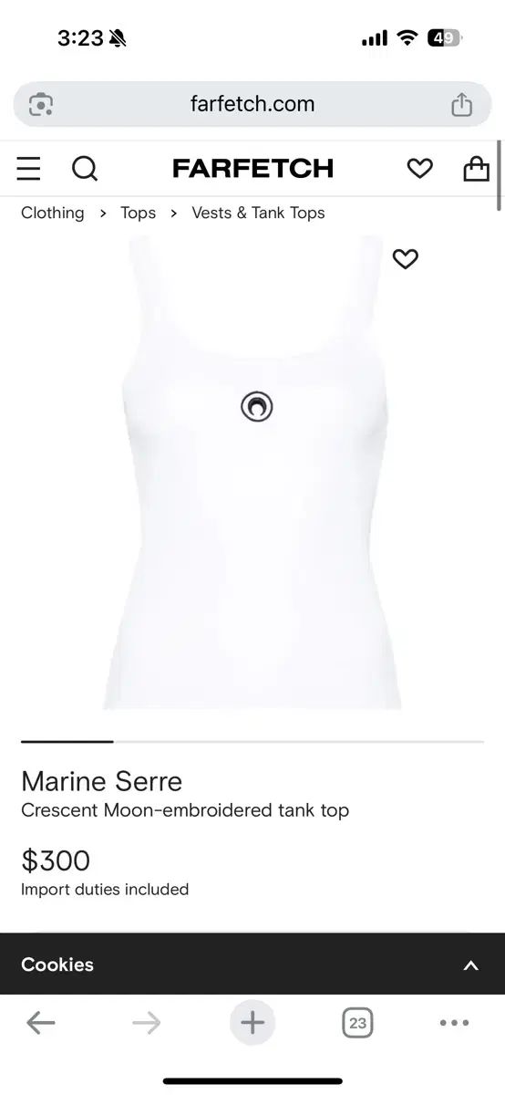 ノースリーブ ブラック