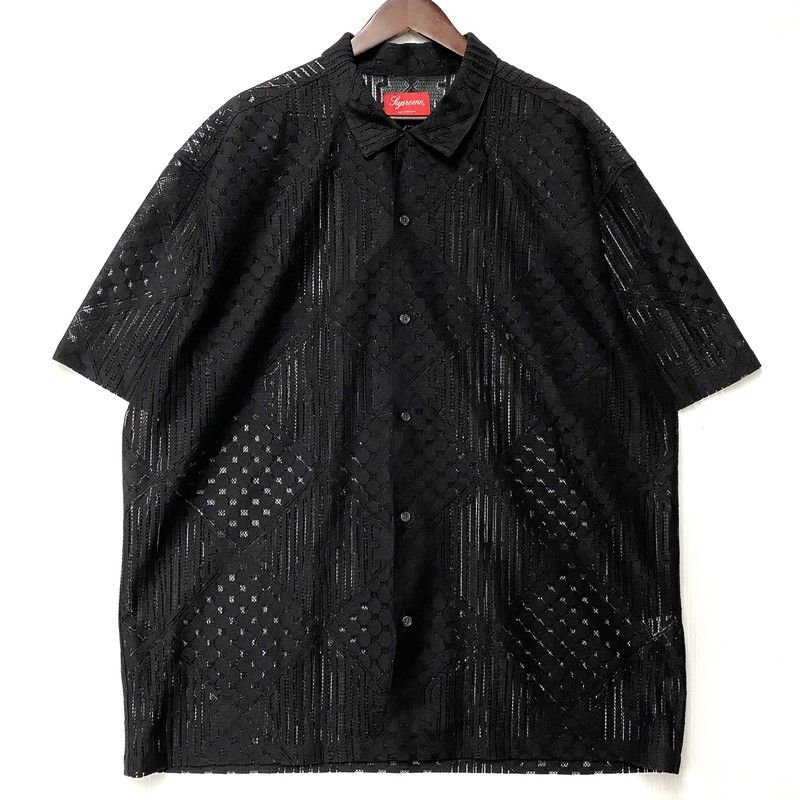 品 Supreme シュプリーム LACE S S SHIRT レース ショートスリーブ シャツ 半袖 トップス 149-251102-as-04-izu
