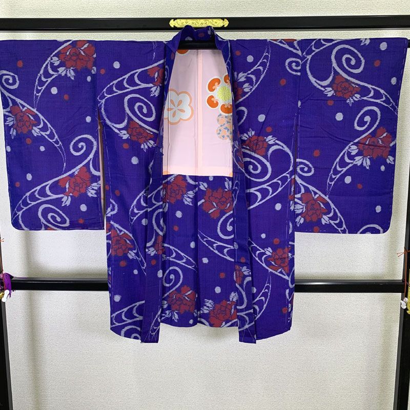 アンティーク羽織 銘仙