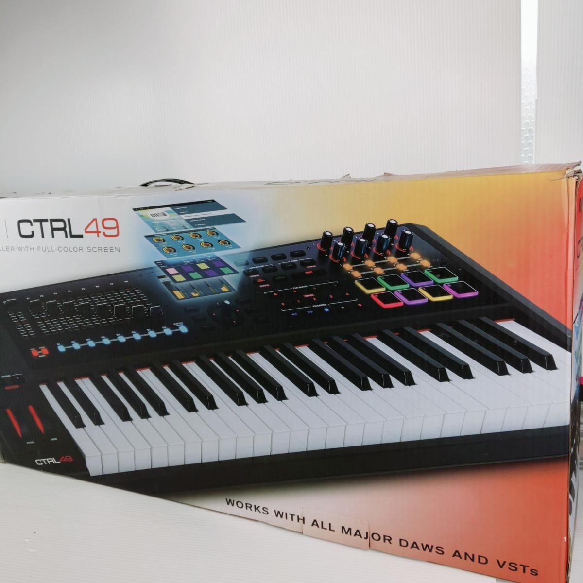 品 M-AUDIO CTRL49 4.3 液晶ディスプレイ MIDIキーボード YR-51842