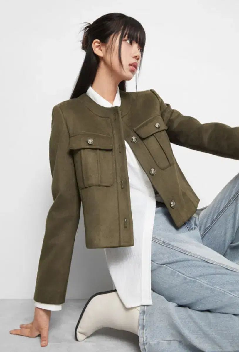 ミッソ スウェード ジャケット MIWJLET03B-00