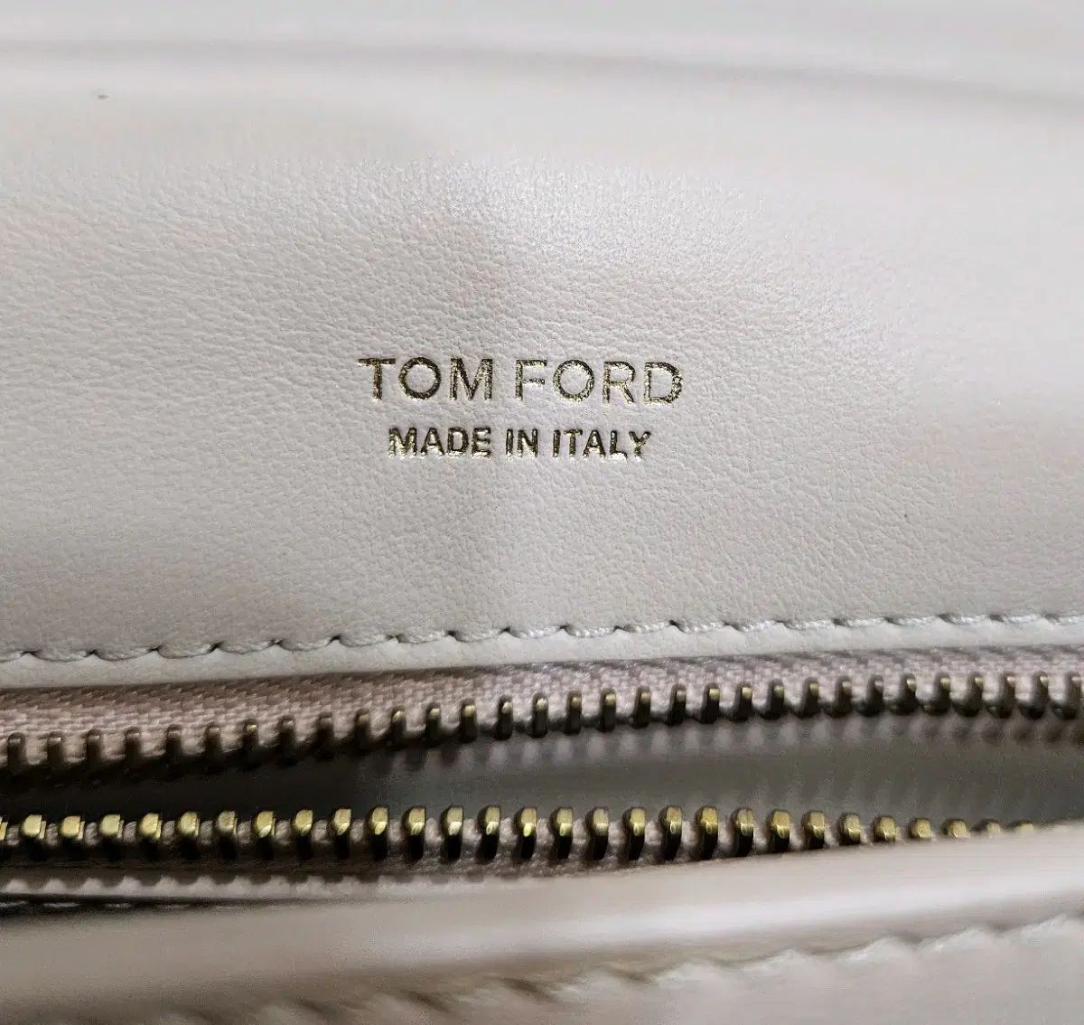 トムフォード チェーン ショルダーバッグ ベージュ ゴールド DECORATOM_COM_BR