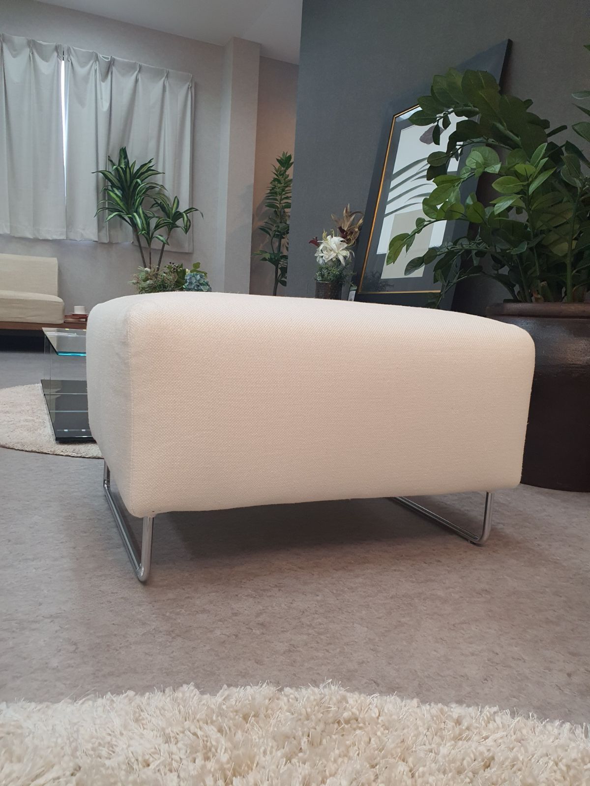 Cassina 254NESTスツール WH