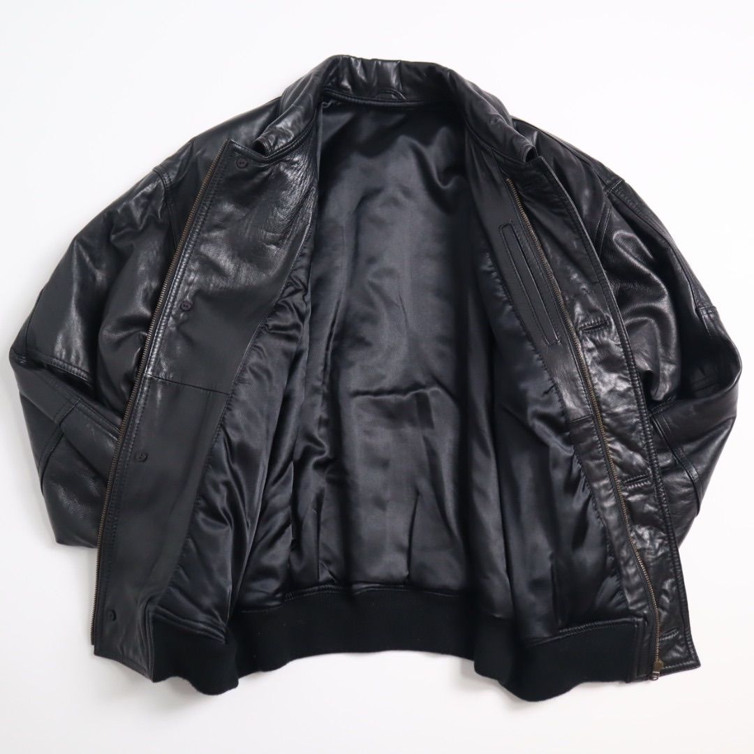 Vintage 80s 90s ヴィンテージ 羊革 ラムレザー シープスキン G1 A2