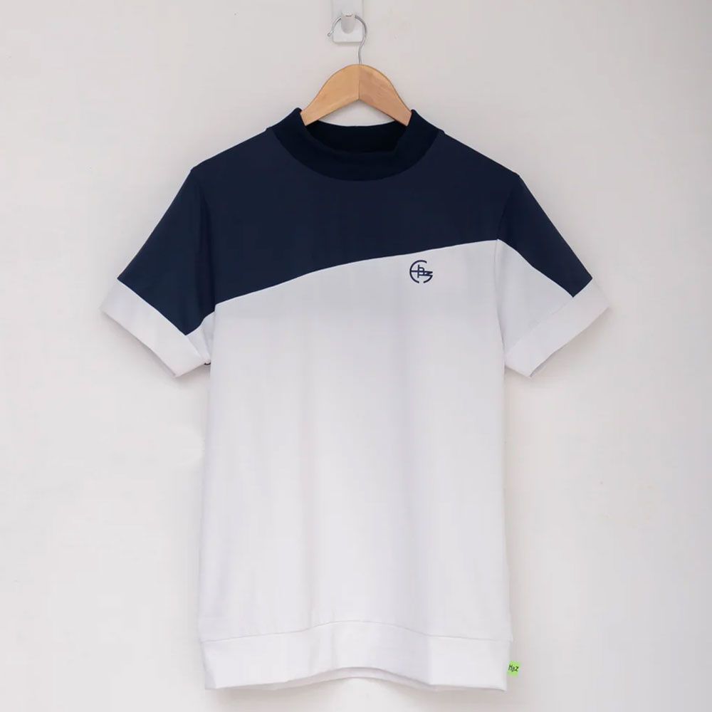 50 OFF HBDS-01-1 HEBEZ ゴルフ リブ衿スラッシュバイ モック モックネック ゴルフウェア LLC-HASEGAWATOSO_COM