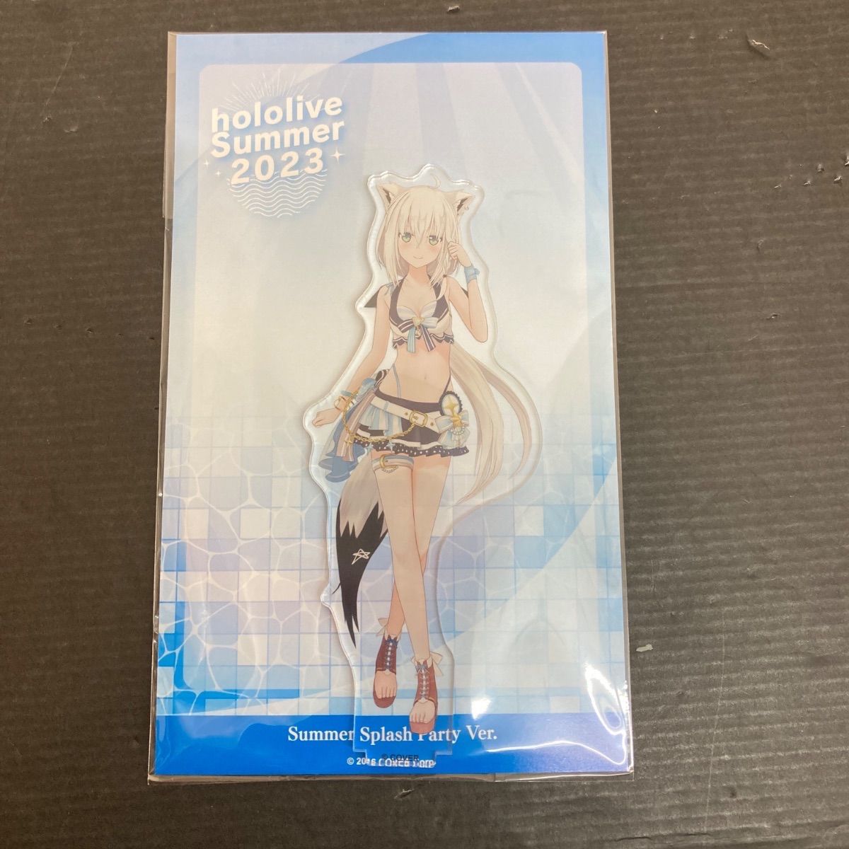 広店】白上フブキ 3Dアクリルスタンド サマースプラッシュパーティー