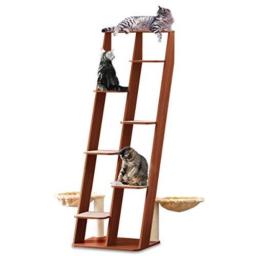 ottostyle.jp キャットシェルフ用すべり止めマット ベージュ 8枚セット 29.5x19cmx2枚 26.5x28.5cmx6枚 e81a37e9