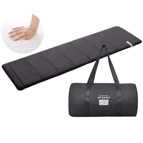 エアウィーヴ airweave マットレス ポータブル mini 幅約50×長さ約170×厚さ約3.5cm アウトドア 車中泊 ごろ寝 折りたたみ 持ち運び 高反発 洗える ケース付 メーカー 1-260011-1 最大30日間お 3f879802