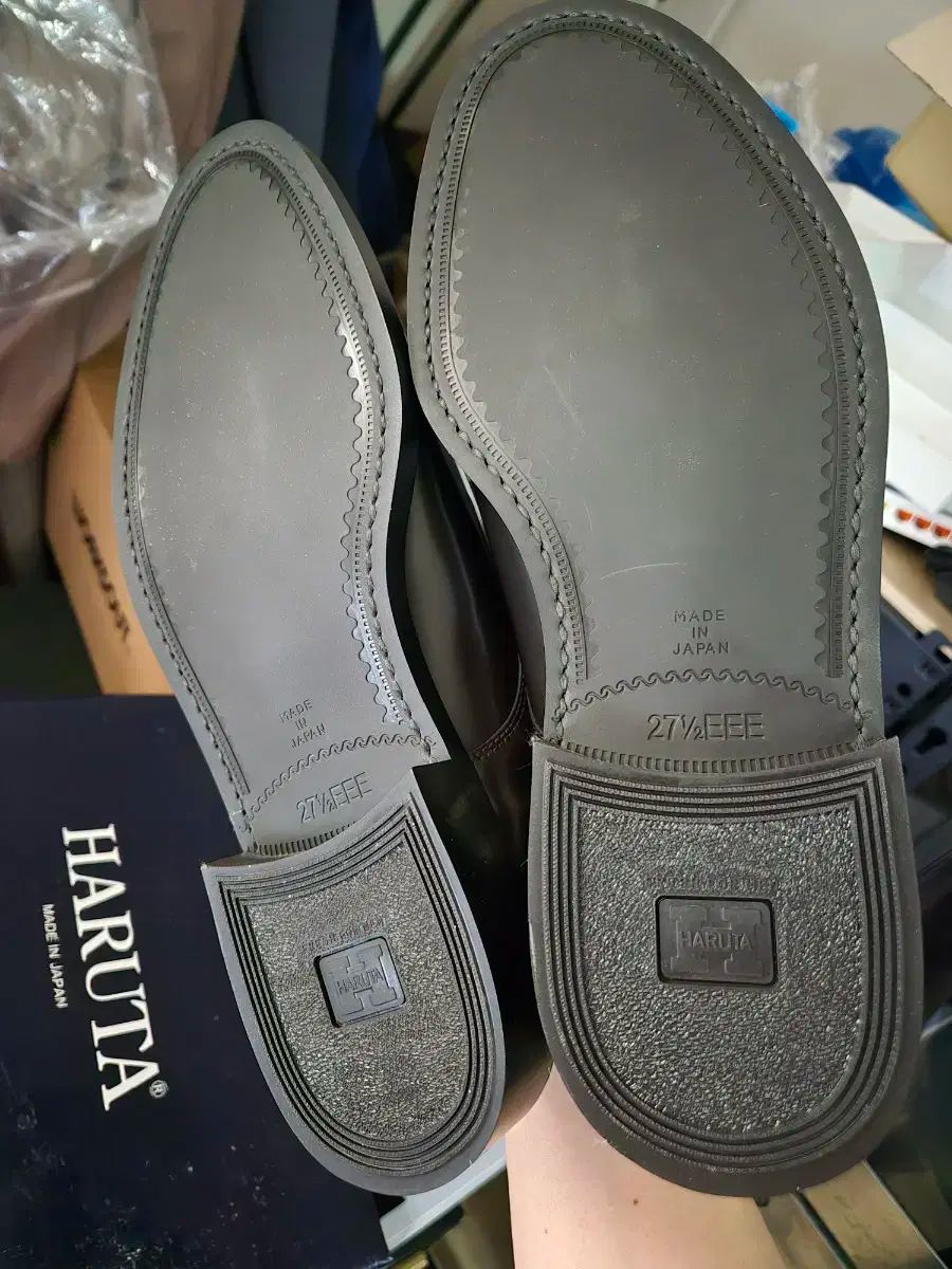  HARUTA ハルタ hs-718 Uチップ ダービーシューズ ブラウン 275 ローファー ブーツ 革靴