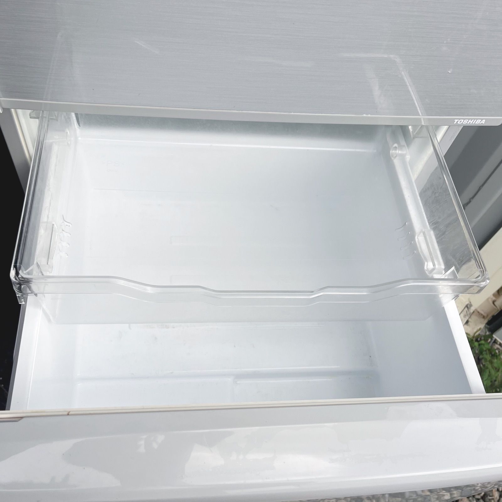 326取付無料！完動品！東芝スタイリッシュシルバー 自動製氷付き5ドア