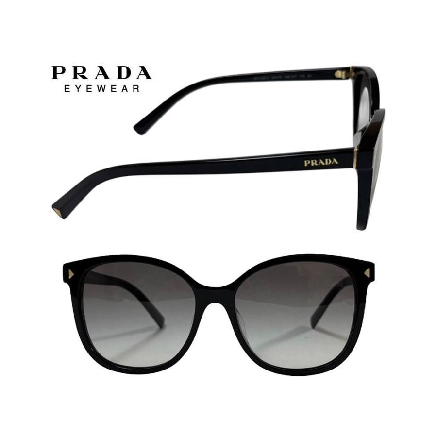 PRADA プラダ サングラス PR 22ZSF 1AB-0A7 ブラック フルフィットモデル
