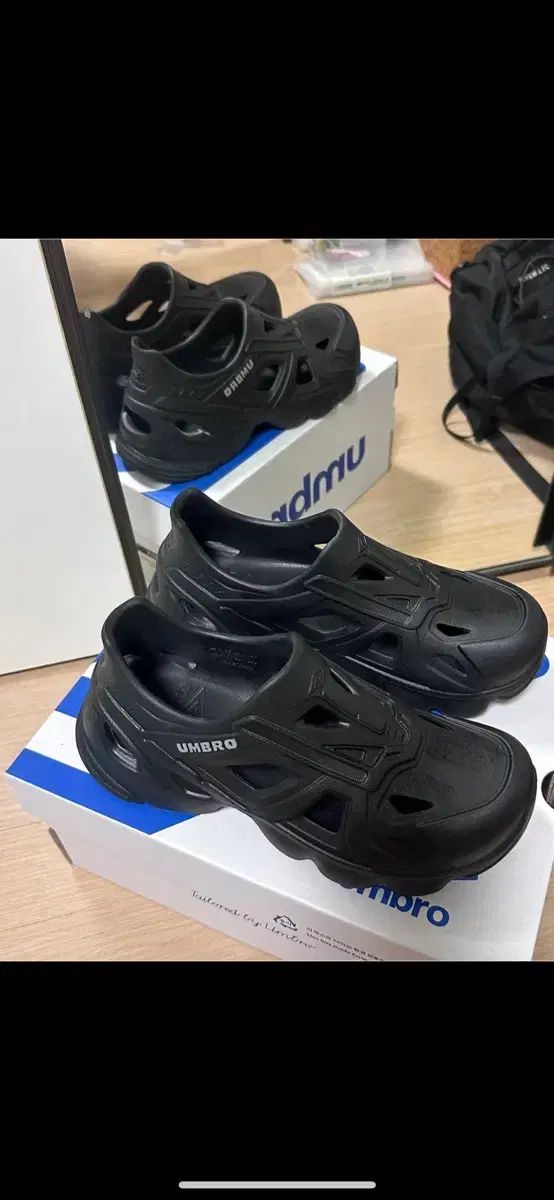 アンブロ 24年 ライトシェル ブラック 230 夏 サンダル マリンシューズ レディース